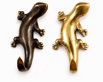 Gancio Gecko Lizard. Set di 2