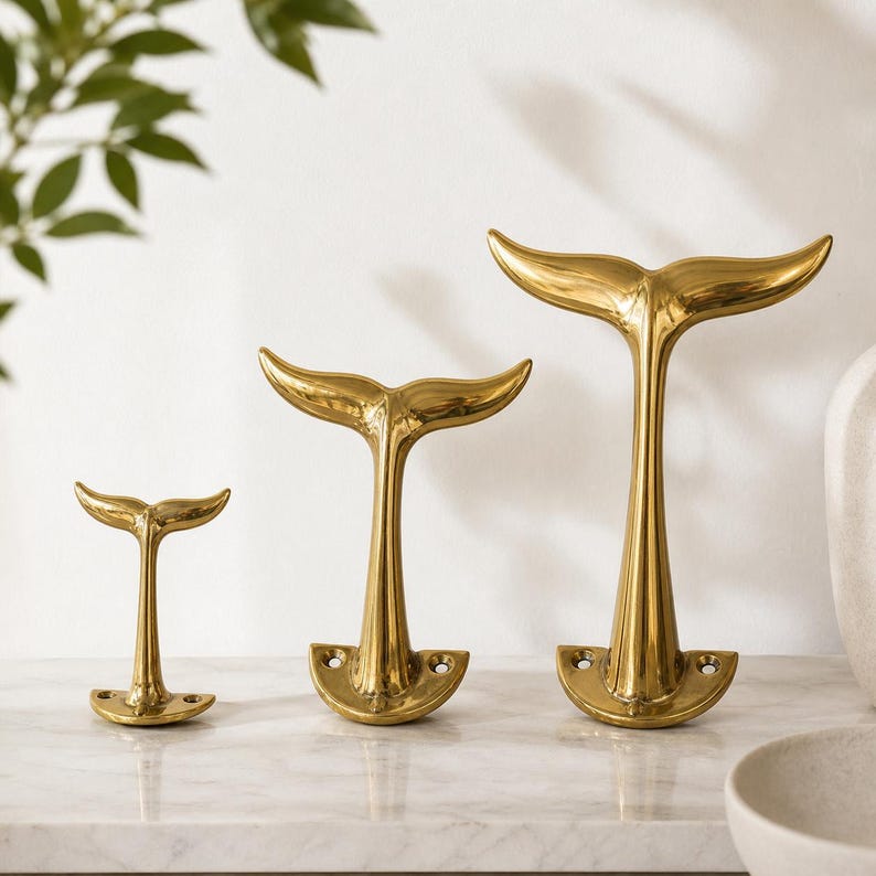 Whale Tail Wall Hook