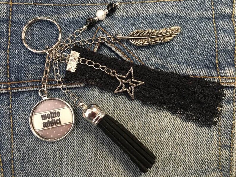 key jewelry bag mojito addict
