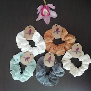 Scrunchies / Hair elastic / double gauze scrunchie