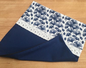 Housse de coussin Ginkgos bleus