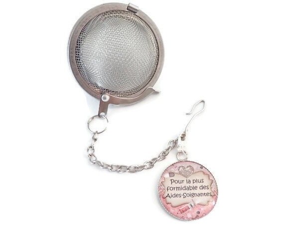 Boule à Thé, Cabochon , Aide Soignante