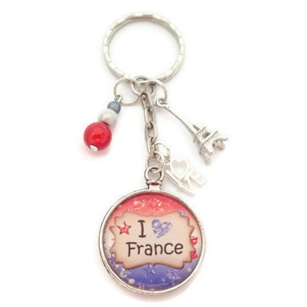 Porte clés FRANCE,"I love France"