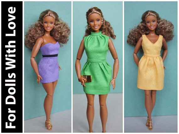 curvy barbie clothes patterns