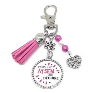 Atsem Who Rocks Keyring, Atsem Bag Charm, Atsem Gift