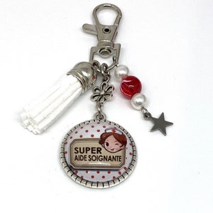 Keychain &quot; Super Caregiver &quot;