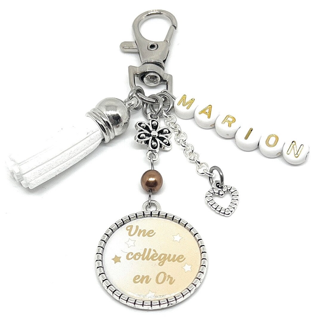 Porte-Clés Collègue Cadeau - Amitié Et Remerciement Au Travail