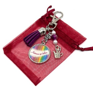 Sleutelhanger Meesteres "Meesteres die scheurt" cadeau idee school einde schooljaar