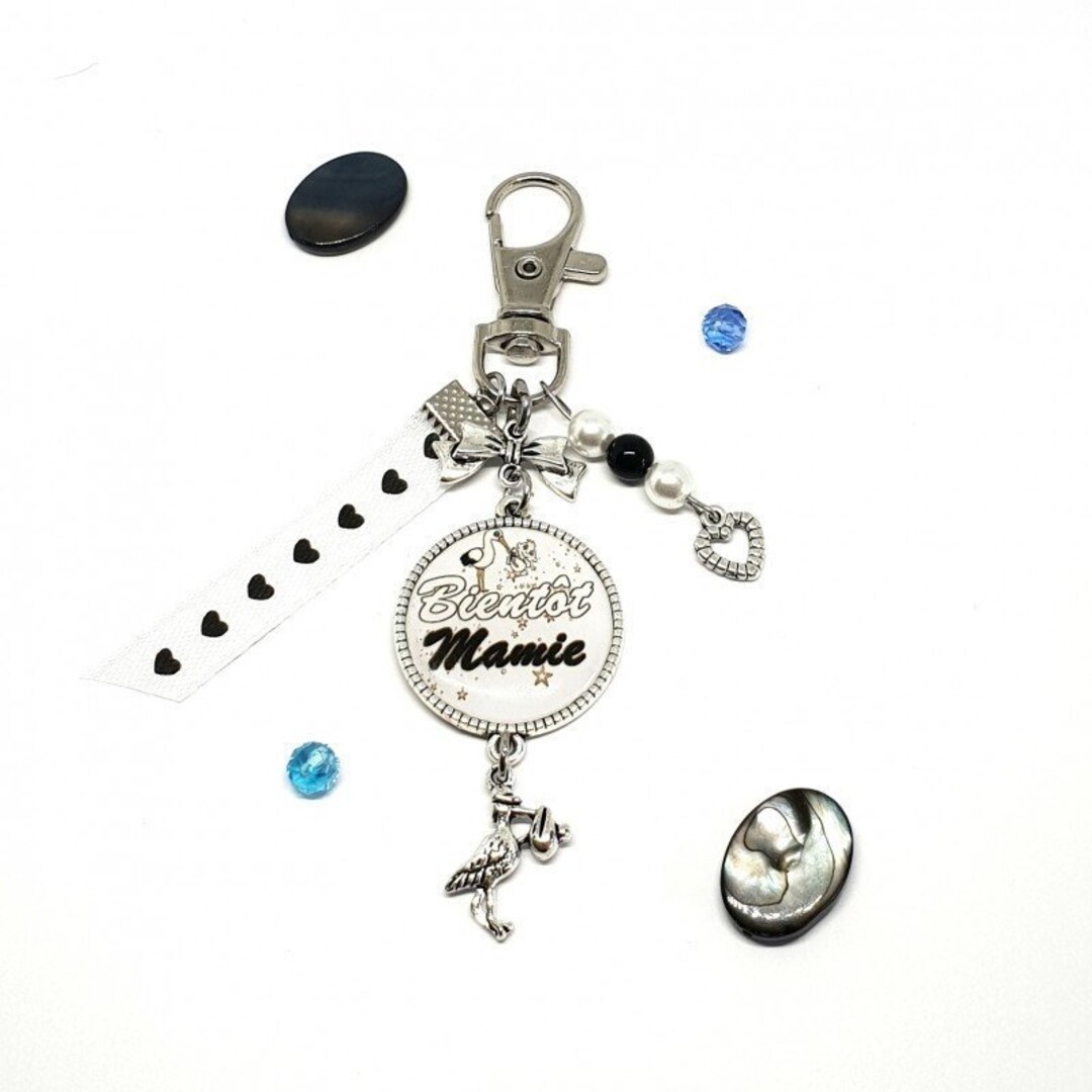 Pregnancy Announcement Mamie, Pregnancy Announcement Tata, Keychain