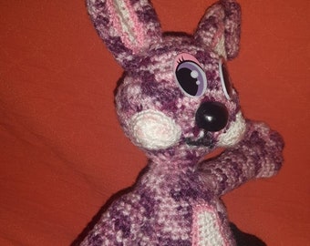 Lapin de magicien violet