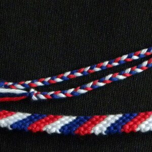 Bracelet brésilien, France, collection Drapeaux image 3