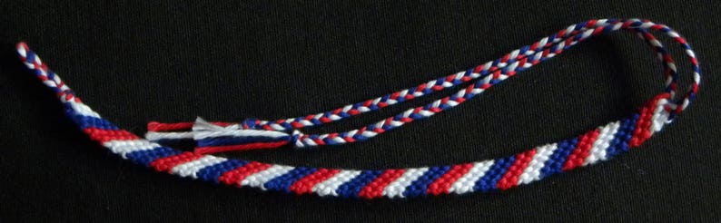 Bracelet brésilien, France, collection Drapeaux image 3