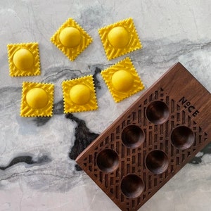 Custom Ravioli Mold | Personalized Pasta Tool with Text, Logo, or Design | Includes 3D Preview