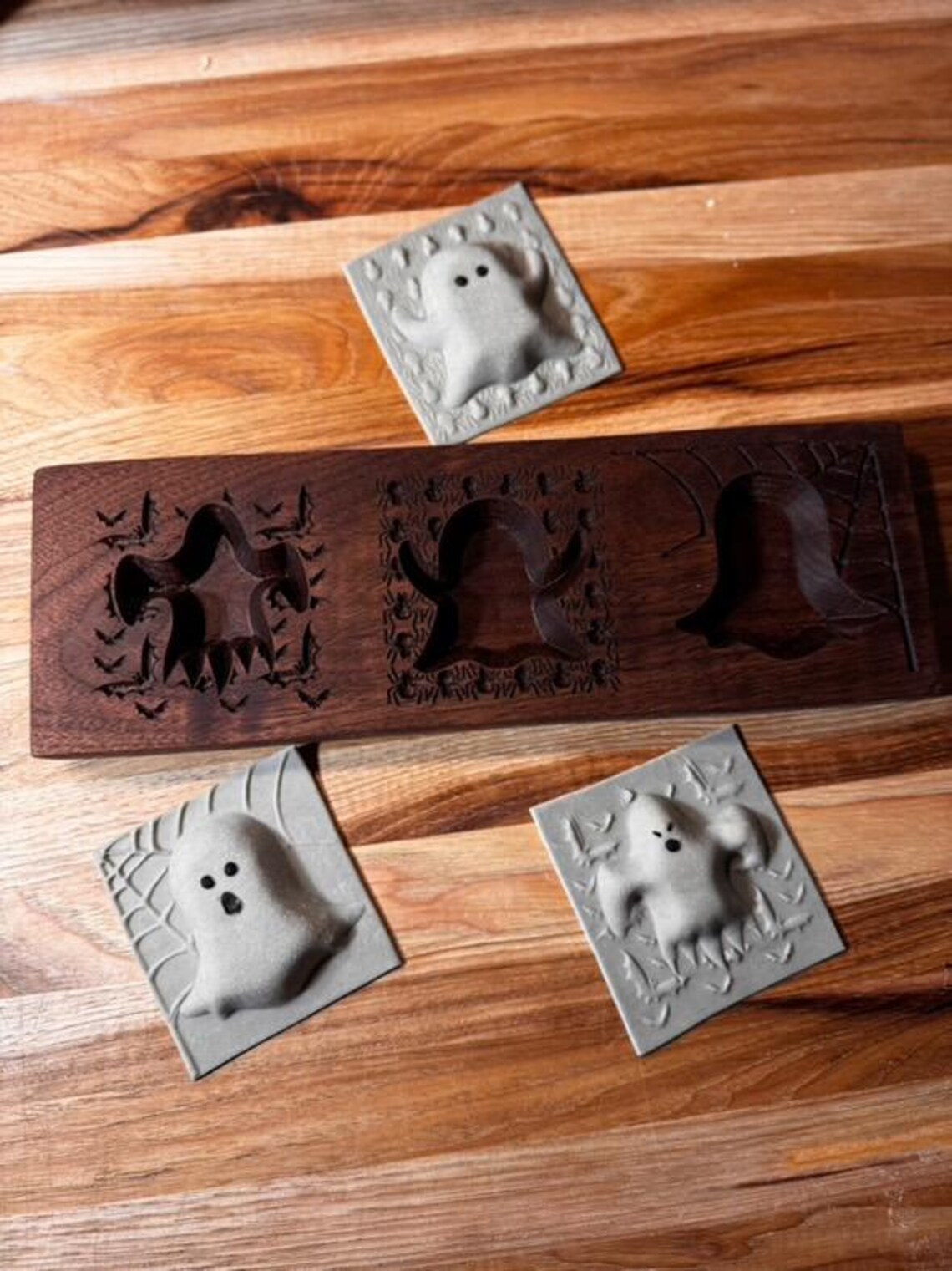 Ghoulish Ghosts Halloween Ravioli Mold - Etsy