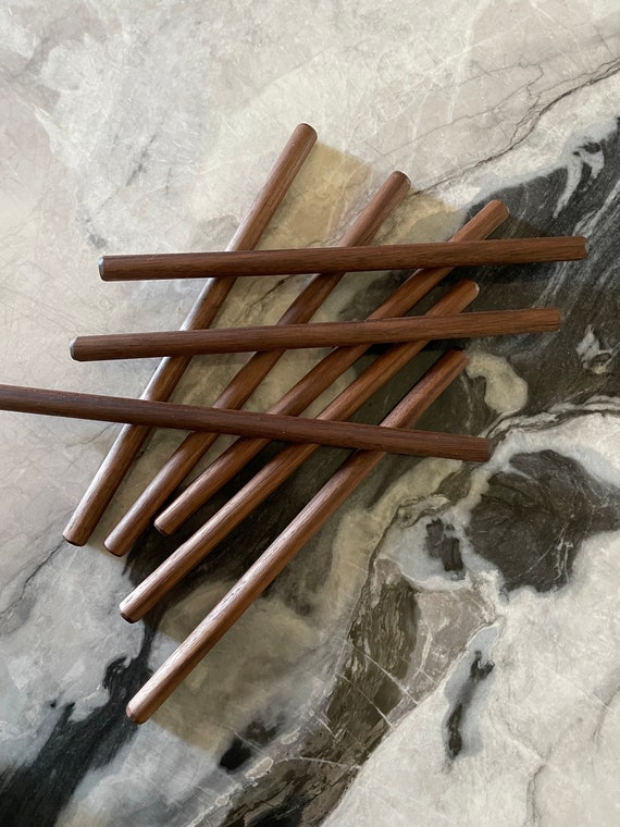Handcrafted Ash & Walnut Rolling Pin: Pasta Making Tool