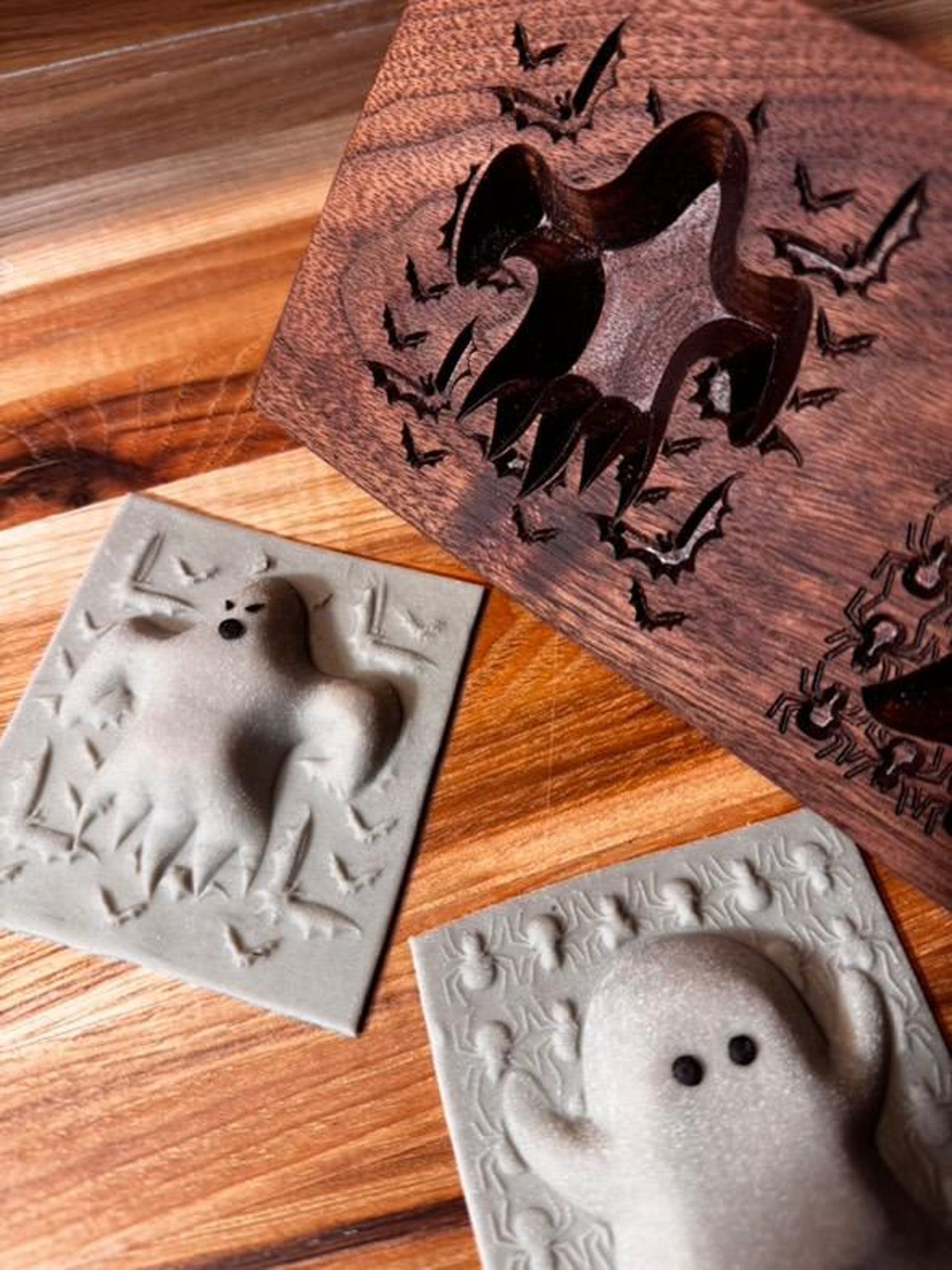 Ghoulish Ghosts Halloween Ravioli Mold - Etsy