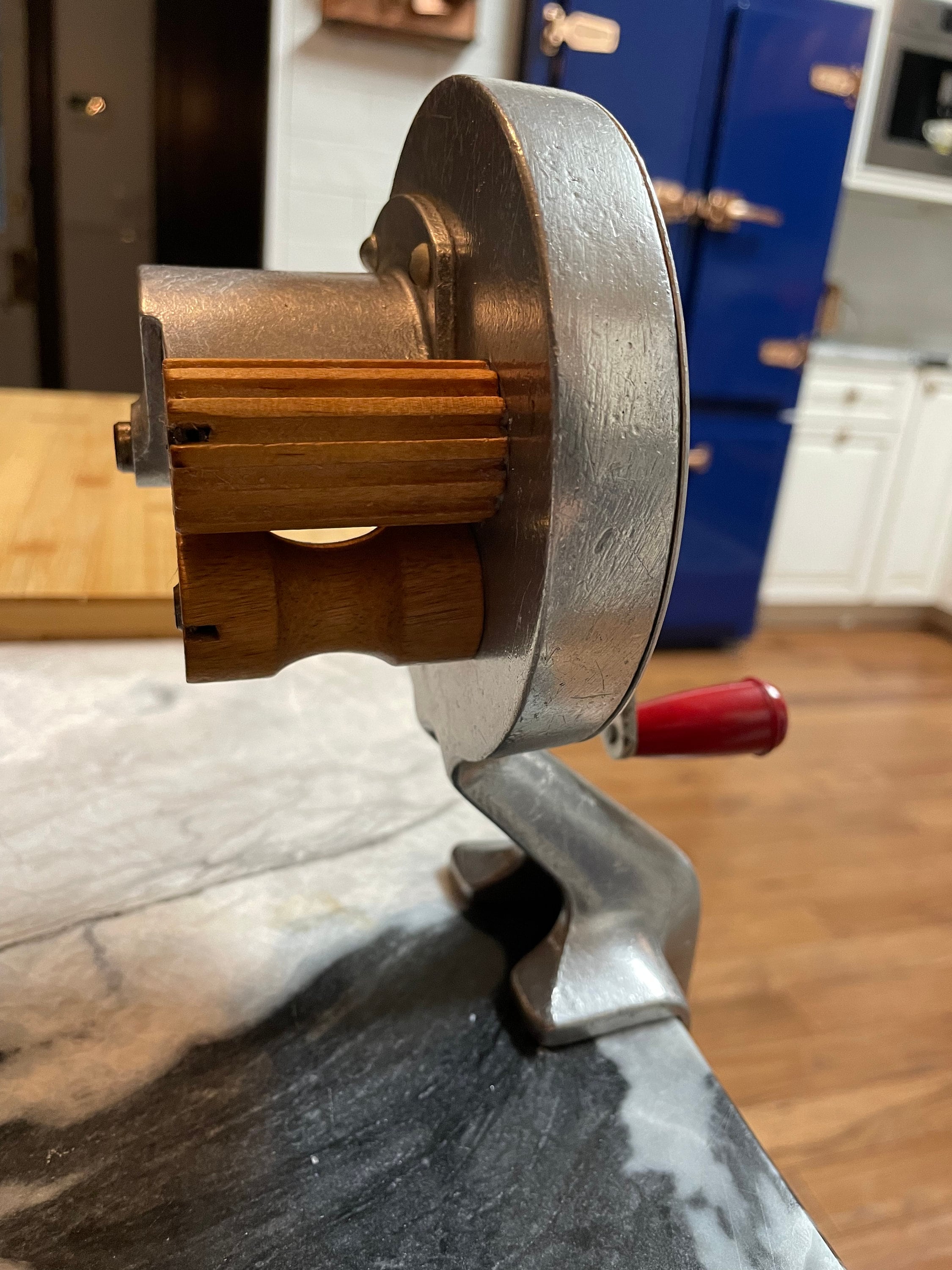 Machine à pâtes en fonte Vitantonio avec 4 têtes de rouleau