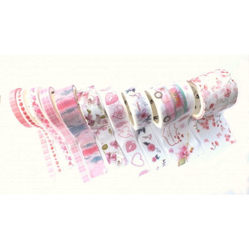 Pack of 10 Love Ladies Washi Tapes image 1