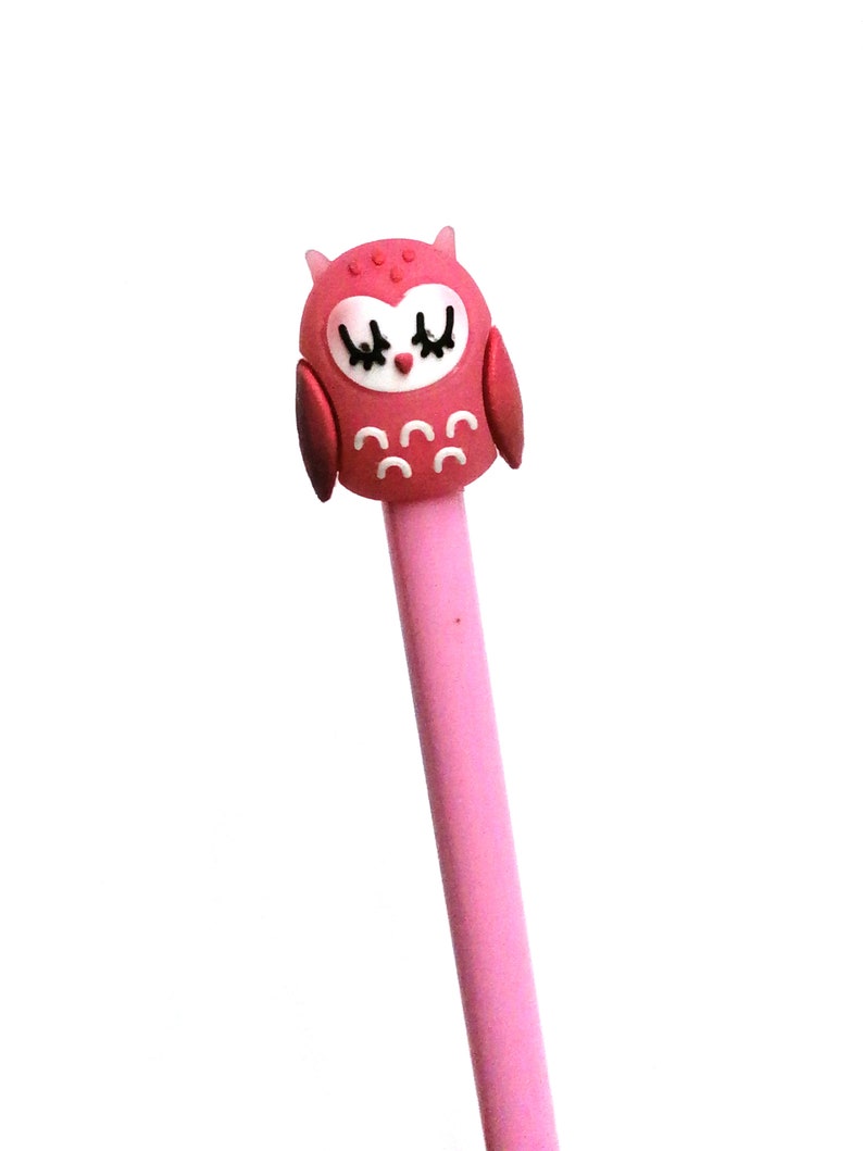 Fancy Pencil Pink Owl