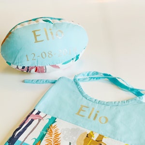 Bola de rugby para bebê, personalizada, decoração de quarto de bebê
