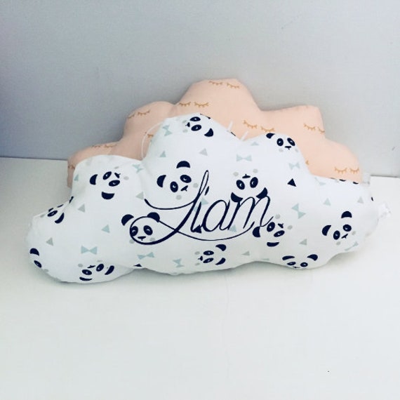 Coussin Nuage, Coussins Enfant, Décoration Chambre Bébé Fille, Déco Garçon, Cadeau Naissance Personn