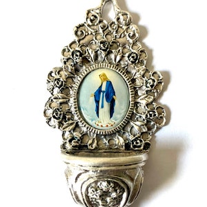 Holy water font of the Miraculous Madonna