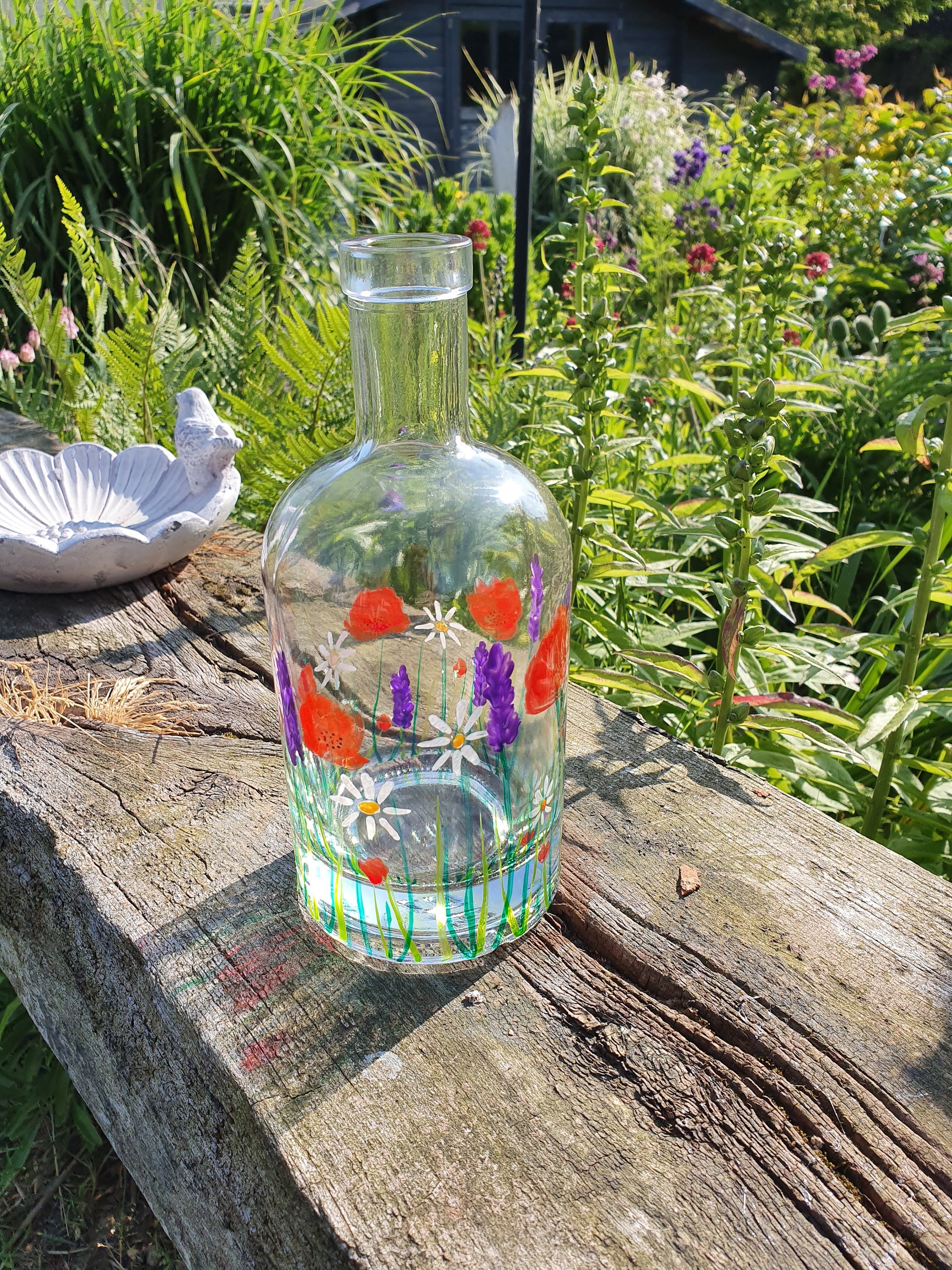 Bouchon de bouteille en verre Transparent, lumineux et lumineux, décoration  pendentif, nouveauté, cadeau, bouteilles en cristal