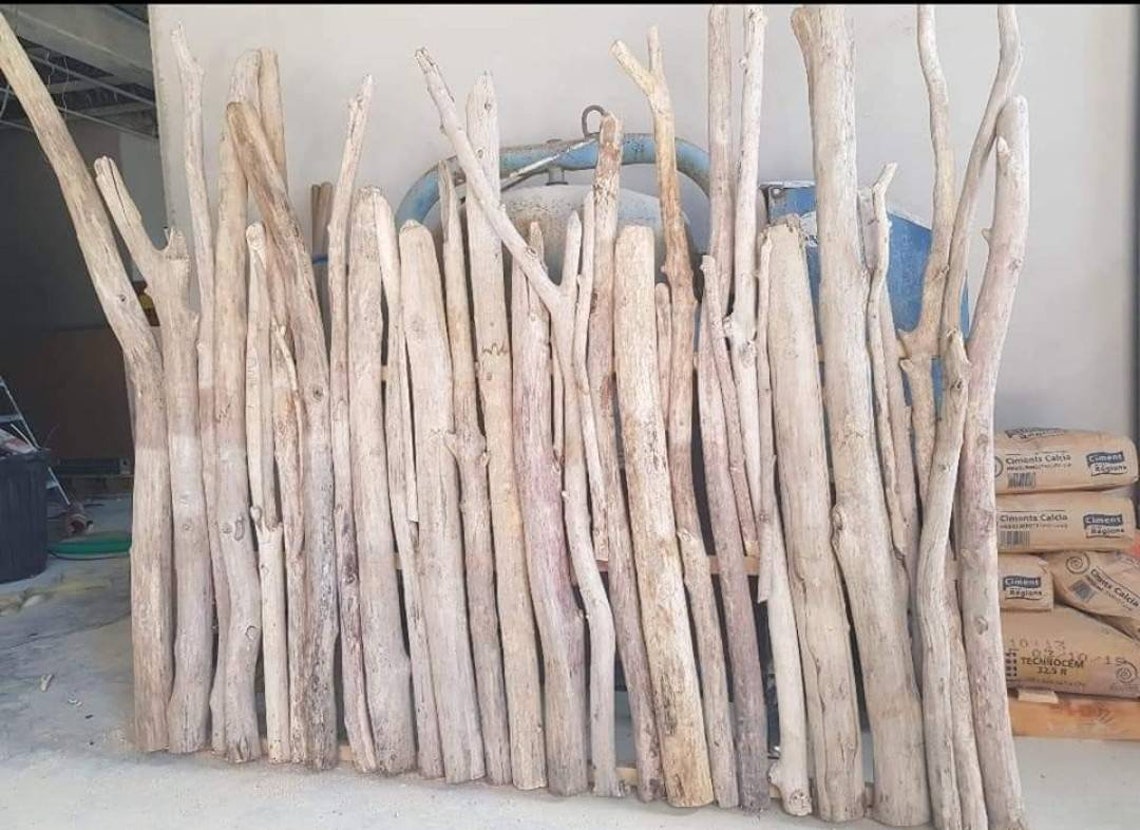 Driftwood Headboard Driftwood Branches DIY Etsy India