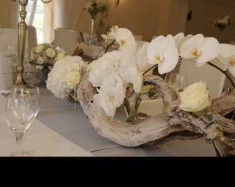 Branches, centres de table de mariage