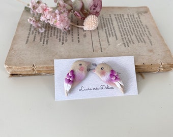 romantic flight of earrings