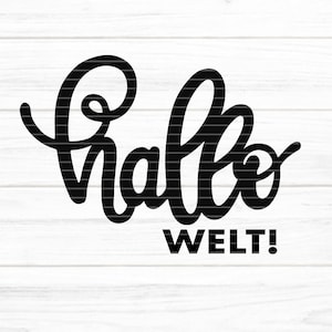 Hello world plotter file SVG DXF FCM, decoration, birth, baby, birth announcement, hello, world, laser, print, sublimation, svg dxf fcm eps png pdf jpg