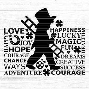 chimney sweeper Cutting file SVG DXF FCM, New Year, lucky charm, wishes, laser, print svg dxf fcm eps png pdf jpg Cricut Silhouette Brother