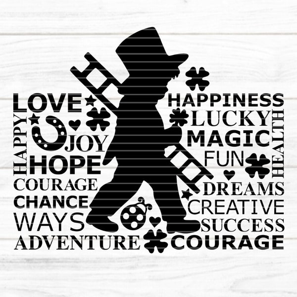 chimney sweeper Plotterdatei SVG DXF FCM, Neujahr Glücksbringer Wünsche, Laser, Druck svg dxf fcm eps png pdf jpg Cricut Silhouette Brother