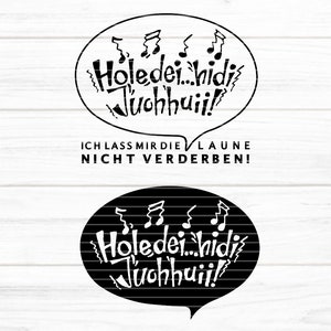 File plotter Holedei SVG DXF FCM, jodel, buon umore, testo, lettere, fumetto, stampa, laser, sublimazione, svg dxf fcm eps png pdf jpg