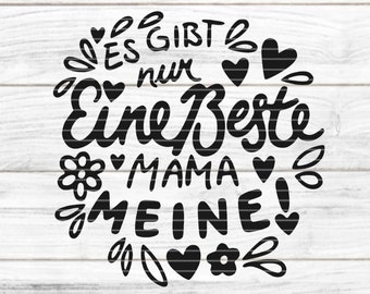 Best Mom Plotter File SVG DXF FCM, Mother, Mother's Day, Best, Heart, Love, Birthday, Print Laser Sublimation svg dxf fcm eps pdf png jpg