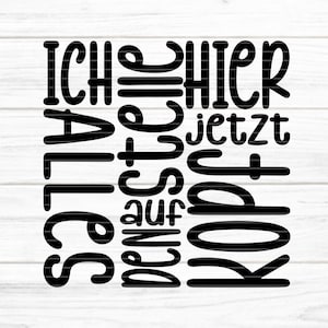 Omgekeerd plotterbestand SVG DXF FCM, kinderen, man, vrouw, gek, brieven, verjaardag, laserprint sublimatie svg dxf fcm png pdf jpg