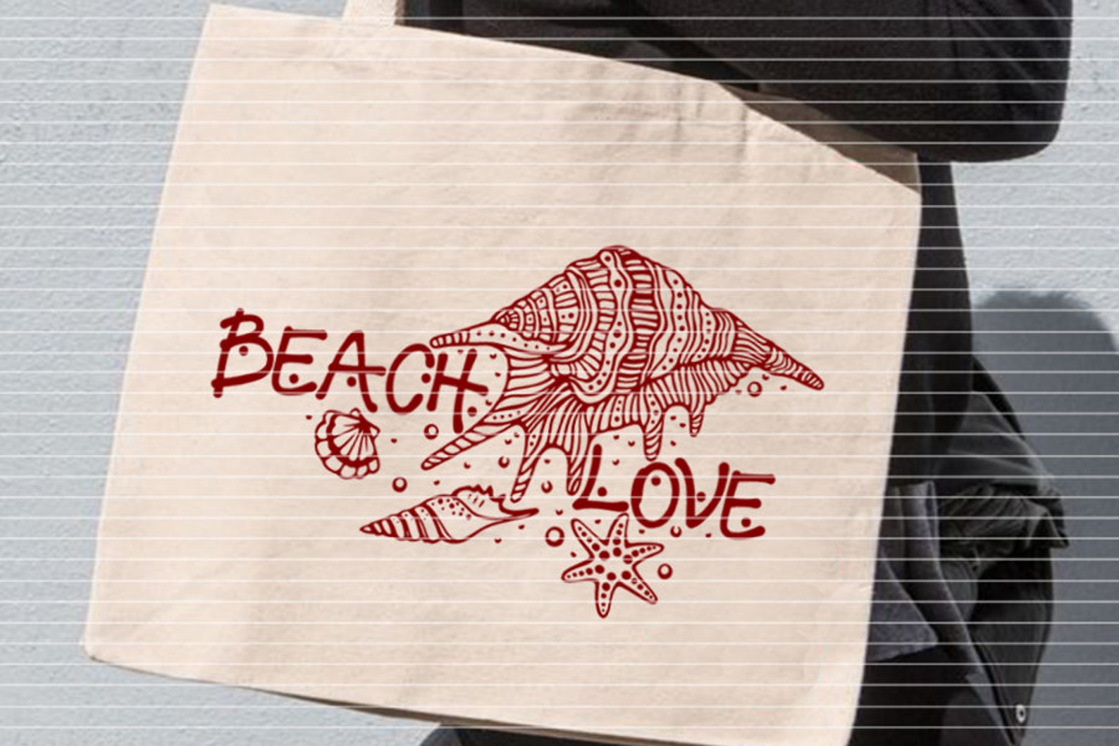 Download Plotterdatei Beach Love SVG Strand Sand Sommer Muschel | Etsy