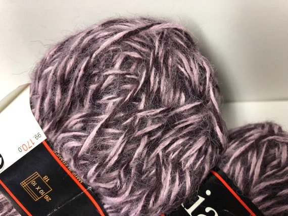 10 Pelotes De Laine Et Soie Tweedé - Crème - Fabriqué En France - Aiguille 3.5 - Neuf