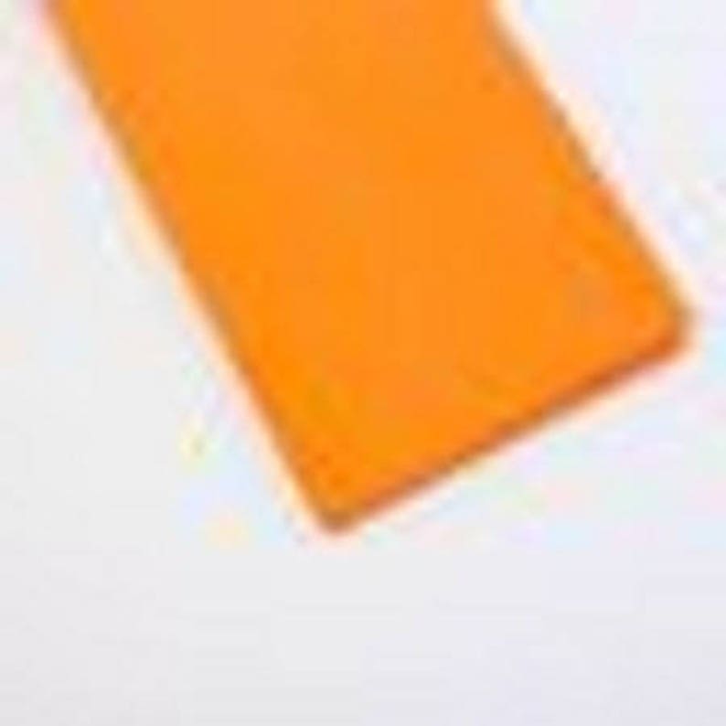 set of 10 sheets of silk tissue paper 50 x 75 orange new