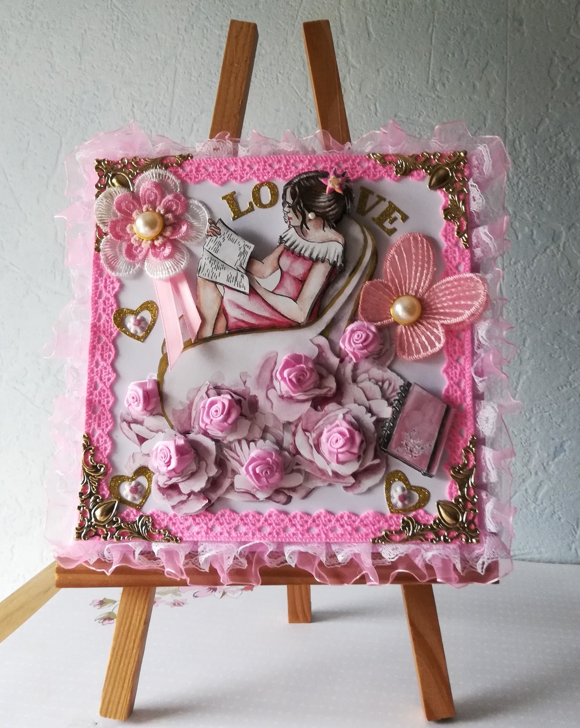 SALDO SHABBY Esprit Karte für Jubiläen Ruhestand Party | Etsy