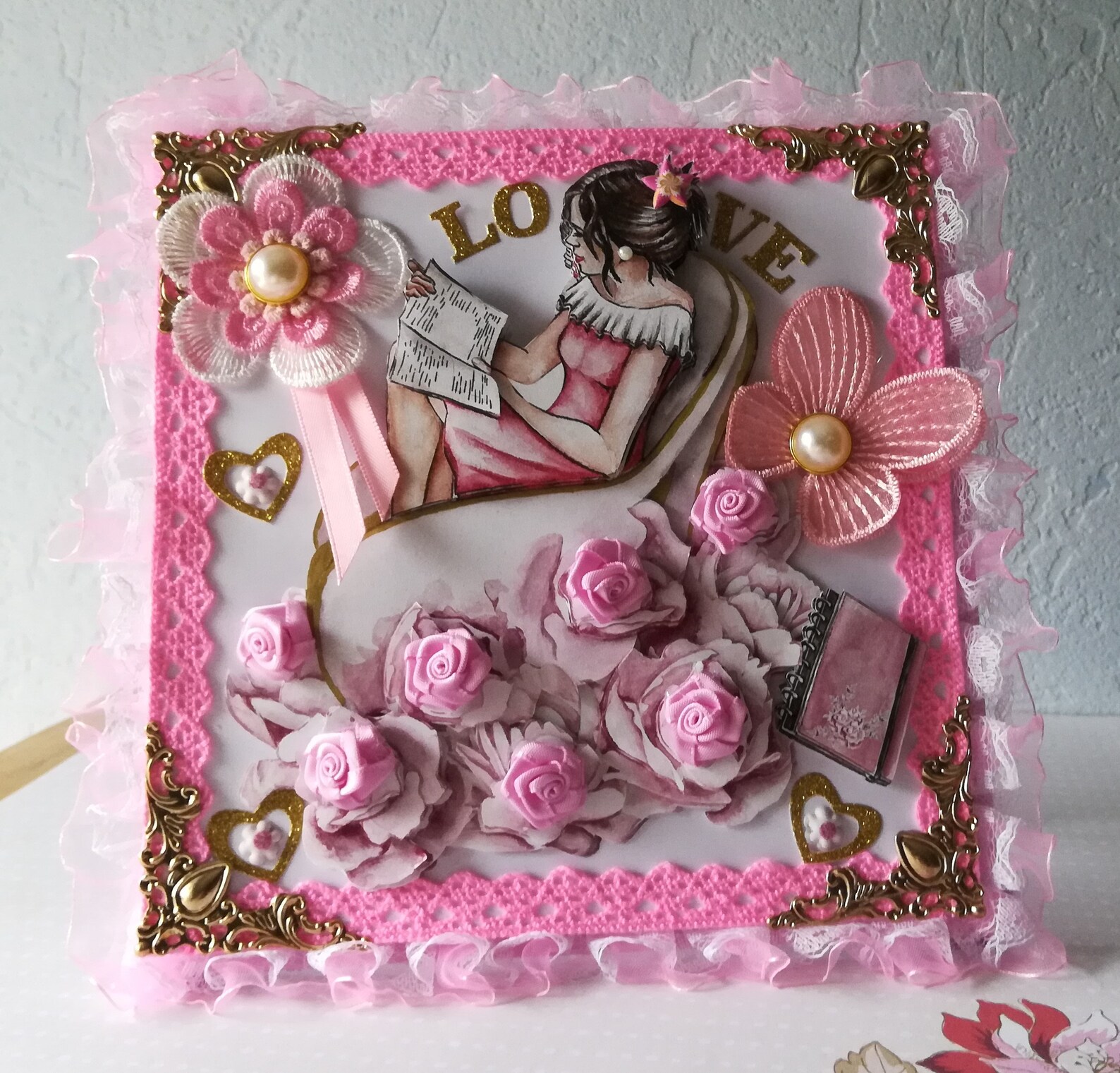 SALDO SHABBY Esprit Karte für Jubiläen Ruhestand Party | Etsy