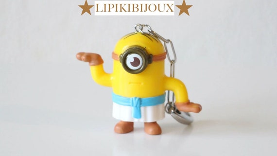 Minion keychain metal sale