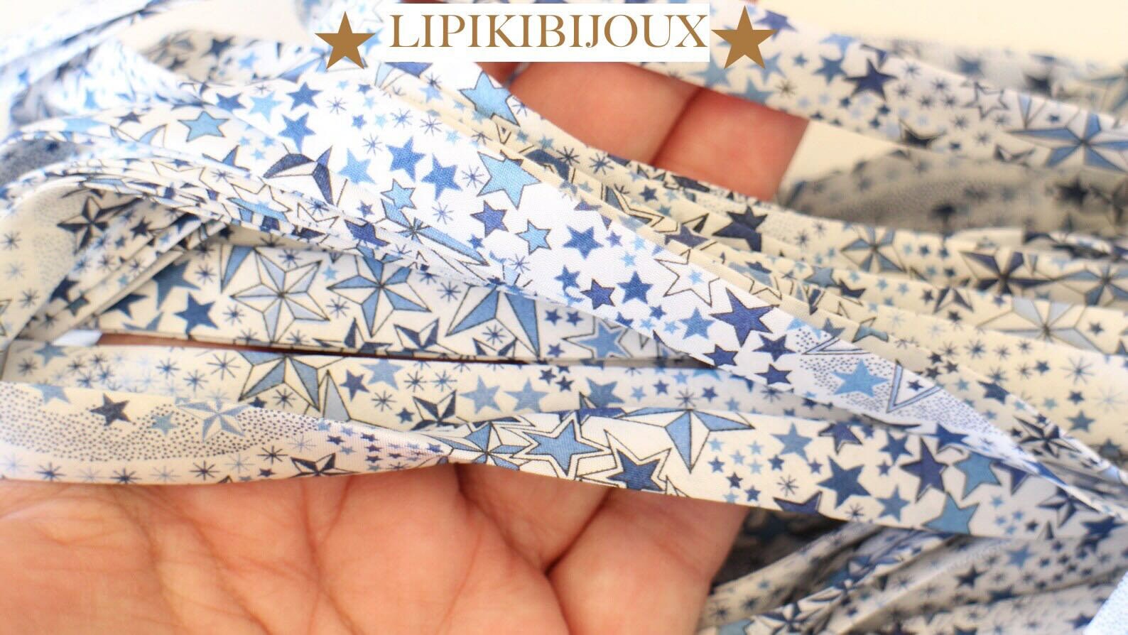 Couverture doudou Liberty Adeladja bleu Petite fouine - Créations textiles  pour les enfants, les adultes et la décoration