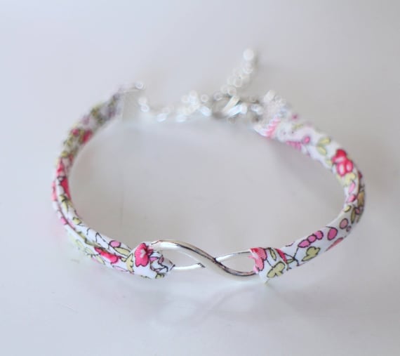 Kit diy bracelet en authentique Liberty Éloise classique fleuri et infini