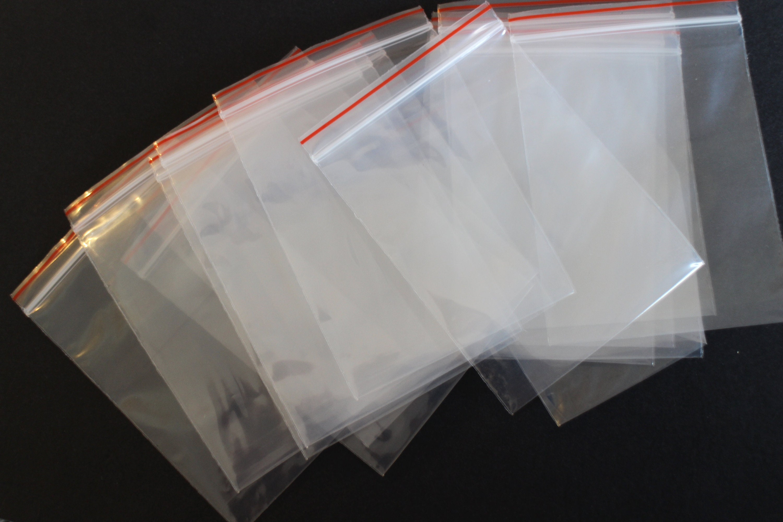 250 sacchetti trasparenti con avviso di soffocamento per adempimento (250 sacchetti di plastica - 28,9 x 38,1 cm