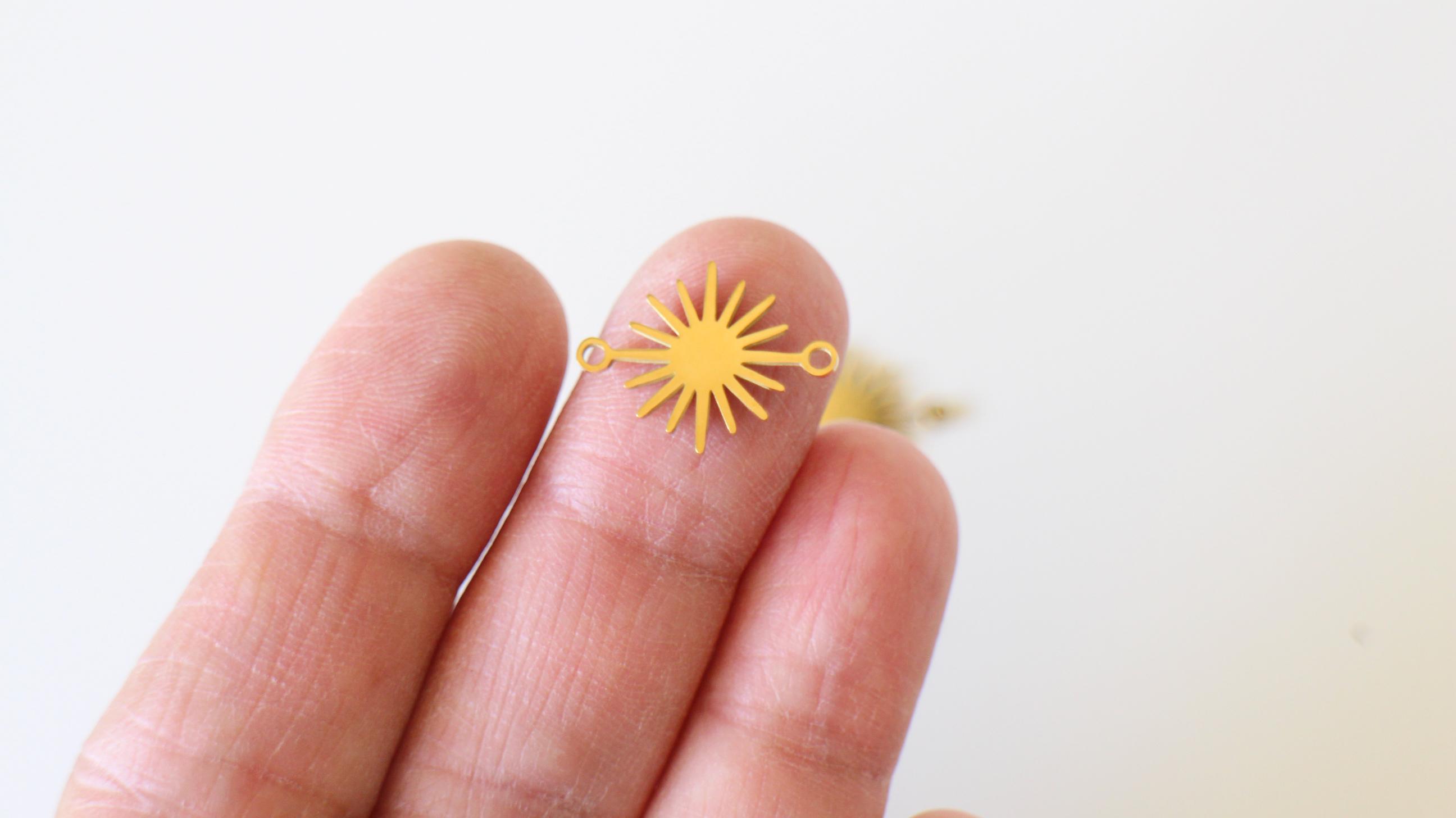 Pierre de Soleil - Pendentif pierre roulée
