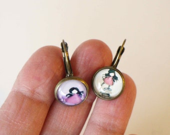 Handmade girls’ sleeper earrings