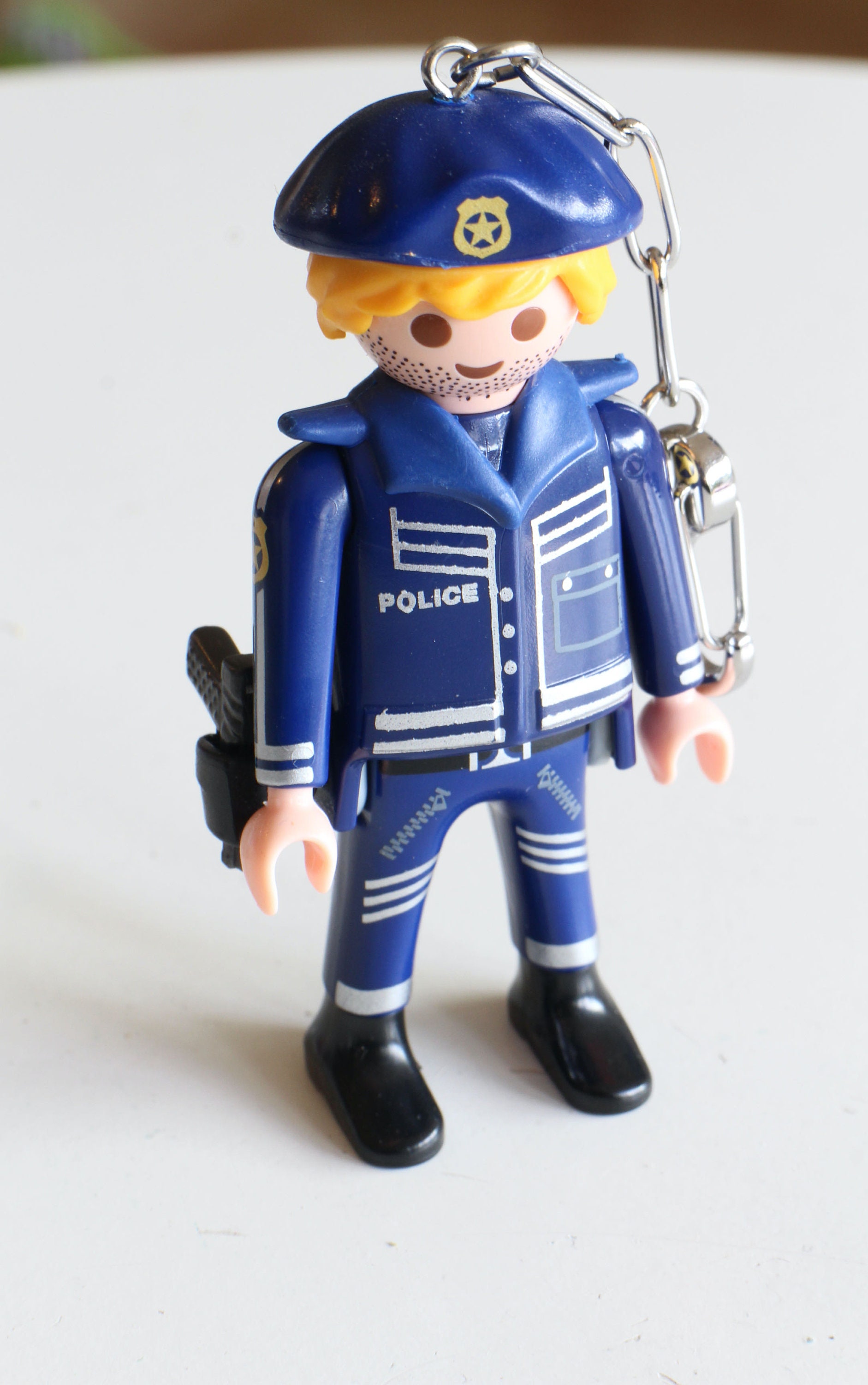 Playmobil 6615 Schlüsselanhänger Der Polizei Blau