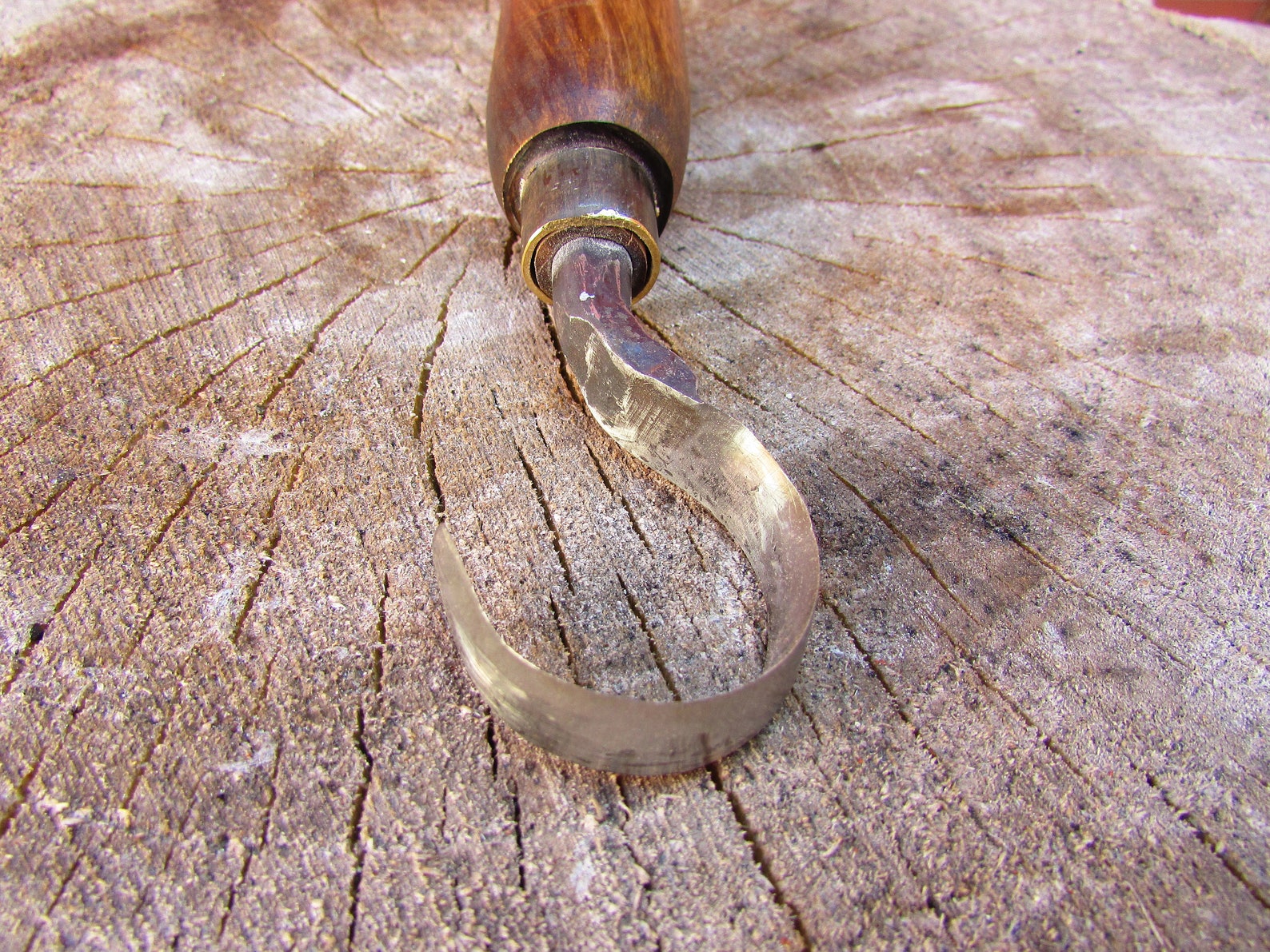 Spoon carving knife. Hand knife for spoon carving. Wood Etsy