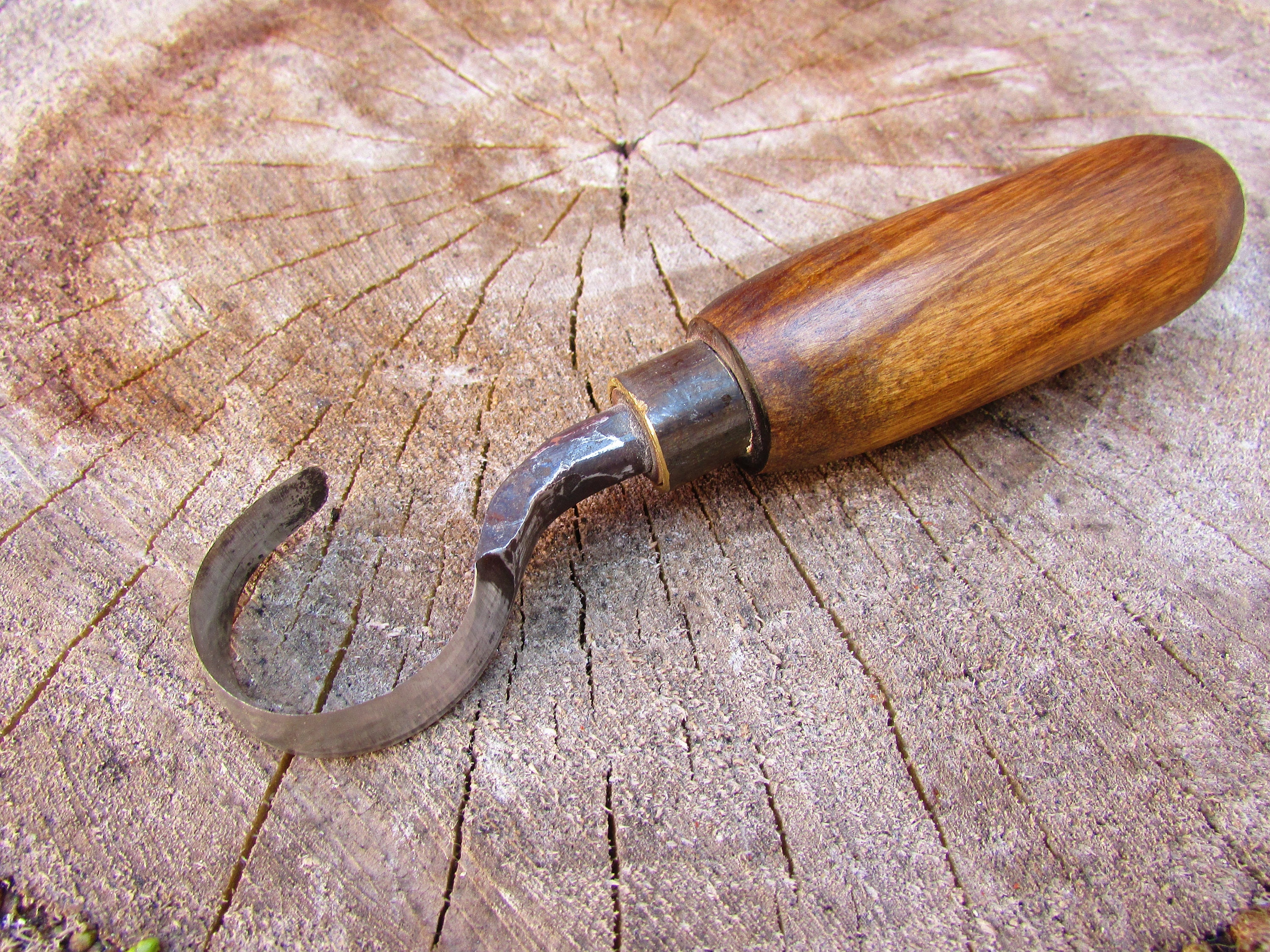 Spoon carving knife. Hand knife for spoon carving. Wood Etsy